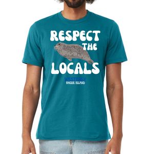 Respect the Locals Marine Blue Vintage Tee