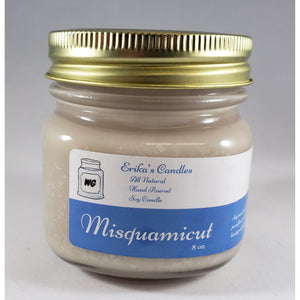 Misquamicut All-Natural Hand Poured Soy Wax Mason Jar Candle