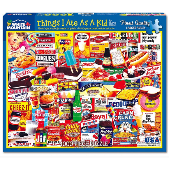 Things I Ate as a Kid 1000 Piece Jigsaw Puzzle