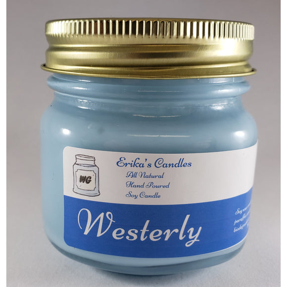 Westerly All-Natural Hand Poured Soy Wax Mason Jar Candle